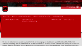 What Traktorenersatzteile.eu website looked like in 2018 (5 years ago)