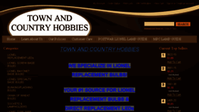 What Towncountryhobbies.com website looked like in 2018 (5 years ago)