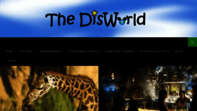 What Thedisworld.com website looked like in 2018 (5 years ago)