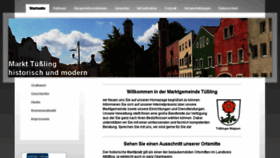 What Tuessling.de website looked like in 2018 (5 years ago)