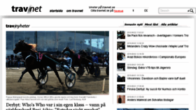 What Travnet.se website looked like in 2018 (6 years ago)