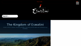 What Thekingdomofswaziland.com website looked like in 2018 (5 years ago)