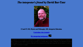What Theinterpretersfriend.org website looked like in 2018 (5 years ago)