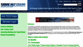 What Turbineinletcooling.org website looked like in 2018 (5 years ago)