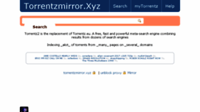 What Torrentzmirror.xyz website looked like in 2018 (5 years ago)