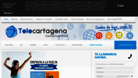 What Telecartagena.es website looked like in 2018 (5 years ago)