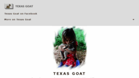 What Texasgoat.com website looked like in 2018 (5 years ago)