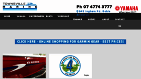 What Townsvillemarine.com.au website looked like in 2018 (5 years ago)