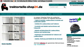 What Traktorteile-shop24.de website looked like in 2018 (5 years ago)
