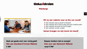 What Tinka4design.nl website looked like in 2018 (5 years ago)