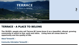 What Terraceinfo.ca website looked like in 2018 (5 years ago)