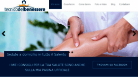 What Tecnicodelbenessere.it website looked like in 2018 (5 years ago)