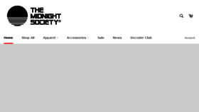 What Themidnightsociety.us website looked like in 2018 (5 years ago)