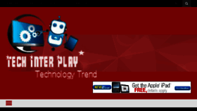 What Techinterplay.com website looked like in 2018 (5 years ago)
