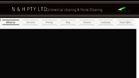 What Thesydneycleaners.com website looked like in 2018 (5 years ago)
