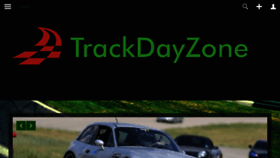 What Trackdayzone.com website looked like in 2018 (5 years ago)