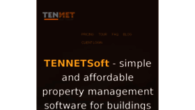 What Tennetsoft.com website looked like in 2018 (5 years ago)