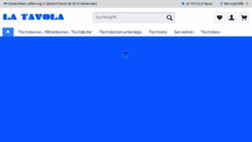 What Tafeltuch.de website looked like in 2018 (5 years ago)