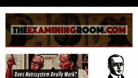 What Theexaminingroom.com website looked like in 2018 (5 years ago)