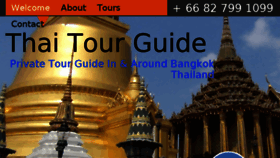 What Thaitourguide.com website looked like in 2018 (5 years ago)
