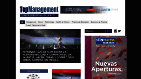What Topmanagement.com.mx website looked like in 2018 (5 years ago)
