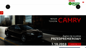 What Toyota-zg.pl website looked like in 2018 (5 years ago)