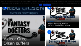 What Thefantasydoctors.com website looked like in 2018 (5 years ago)