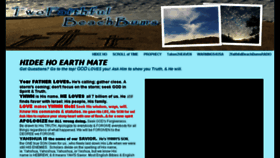 What Twofaithfulbeachbums.com website looked like in 2018 (5 years ago)