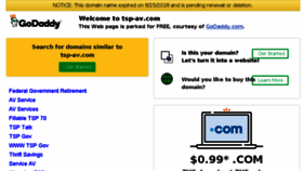 What Tsp-av.com website looked like in 2018 (5 years ago)
