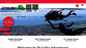 What Thaiskyadventures.com website looked like in 2018 (5 years ago)