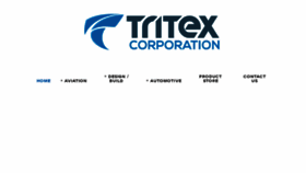What Tritexcorp.com website looked like in 2018 (5 years ago)