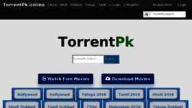 What Torrentpk.online website looked like in 2018 (5 years ago)