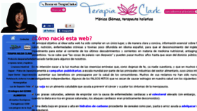 What Terapiaclark.es website looked like in 2018 (5 years ago)