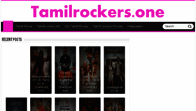 What Tamilrockers.one website looked like in 2018 (5 years ago)