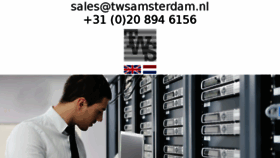 What Twsamsterdam.nl website looked like in 2018 (5 years ago)