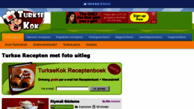 What Turksekok.nl website looked like in 2018 (5 years ago)
