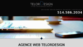 What Telordesign.com website looked like in 2018 (5 years ago)