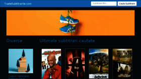 What Toatesubtitrarile.com website looked like in 2018 (5 years ago)