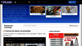 What Tvhland.com website looked like in 2018 (6 years ago)