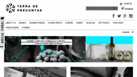 What Terradepreguntas.com website looked like in 2018 (5 years ago)