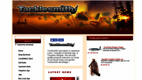 What Tacklesmith.com website looked like in 2018 (5 years ago)