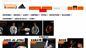 What Taekwondo.boutique-du-combat.fr website looked like in 2018 (5 years ago)