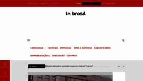 What Tnbrasil.com.br website looked like in 2018 (5 years ago)