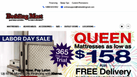 What Thebeddingmart.com website looked like in 2018 (5 years ago)