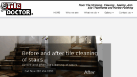 What Tiledoctorsa.co.za website looked like in 2018 (5 years ago)