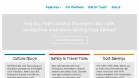 What Triplingo.com website looked like in 2018 (5 years ago)