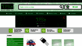 What Tmgeletronica.com website looked like in 2018 (5 years ago)
