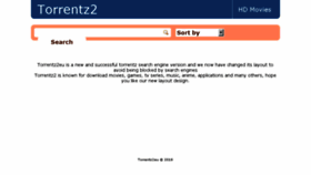 What Torrentz2eu.xyz website looked like in 2018 (5 years ago)