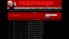 What Tarjetaroja.eu website looked like in 2018 (5 years ago)