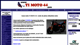 What Timoto44.com website looked like in 2018 (5 years ago)